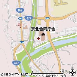 京都府京都市右京区京北周山町下寺田1周辺の地図