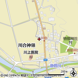 島根県大田市川合町川合神領1562周辺の地図