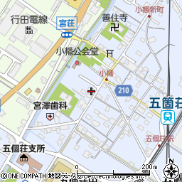 滋賀県東近江市五個荘小幡町676周辺の地図