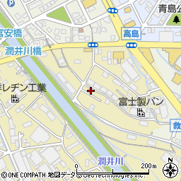 静岡県富士市蓼原1187-2周辺の地図