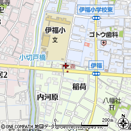 愛知県あま市七宝町下之森北田周辺の地図