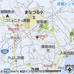 神奈川県足柄下郡真鶴町真鶴722周辺の地図