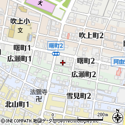 愛知県名古屋市昭和区曙町2丁目2周辺の地図