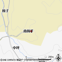 愛知県豊田市国附町南椀子周辺の地図