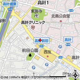 愛知県名古屋市名東区高針1丁目1711周辺の地図
