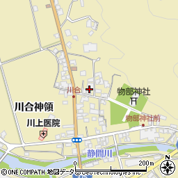 島根県大田市川合町川合神領1528周辺の地図