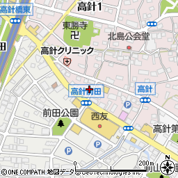 愛知県名古屋市名東区高針1丁目1709周辺の地図