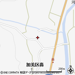 兵庫県多可郡多可町加美区轟577周辺の地図