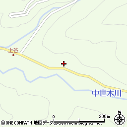 京都府南丹市日吉町中世木大久世周辺の地図