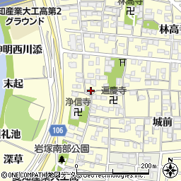 愛知県名古屋市中村区岩塚町郷中70周辺の地図