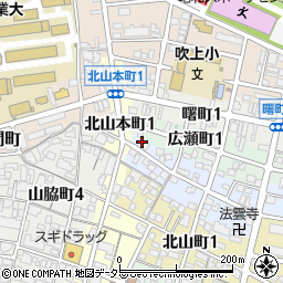 愛知県名古屋市昭和区雪見町1丁目3周辺の地図