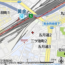 〒454-0811 愛知県名古屋市中川区三ツ池町の地図