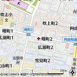 愛知県名古屋市昭和区曙町2丁目2-17周辺の地図