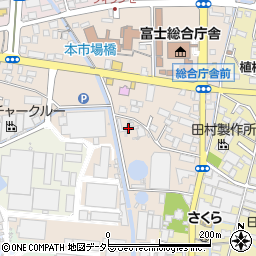 王子製紙富友会館周辺の地図