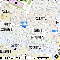 愛知県名古屋市昭和区曙町2丁目2-14周辺の地図