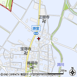 滋賀県東近江市勝堂町1131周辺の地図