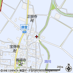 滋賀県東近江市勝堂町1136周辺の地図