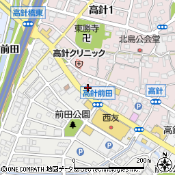 愛知県名古屋市名東区高針1丁目1712周辺の地図