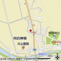 島根県大田市川合町川合神領1521周辺の地図