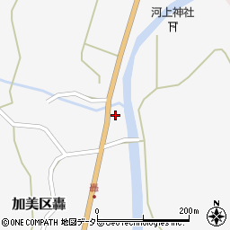 兵庫県多可郡多可町加美区轟546周辺の地図