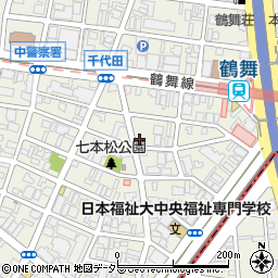 すまいち千代田３丁目パーキング周辺の地図