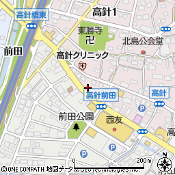 愛知県名古屋市名東区高針1丁目1714周辺の地図
