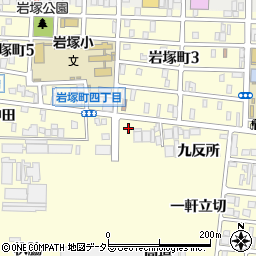 愛知県名古屋市中村区岩塚町竜子田5周辺の地図