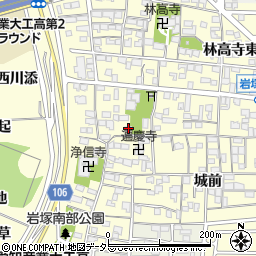 愛知県名古屋市中村区岩塚町郷中85周辺の地図