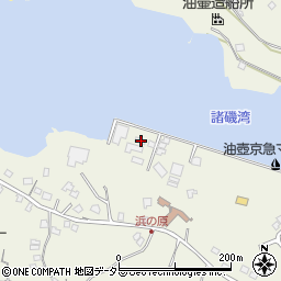 神奈川県三浦市三崎町諸磯1892-2周辺の地図