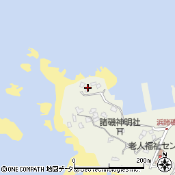 神奈川県三浦市三崎町諸磯1888周辺の地図