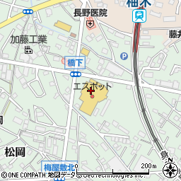 エスポット富士　松岡店周辺の地図