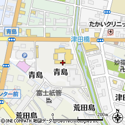 ＪＡふじ伊豆富士中央周辺の地図