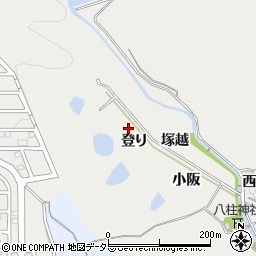 愛知県豊田市本徳町登り周辺の地図