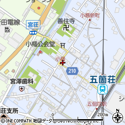滋賀県東近江市五個荘小幡町595周辺の地図
