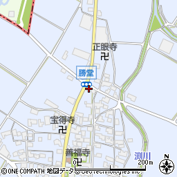 滋賀県東近江市勝堂町1130周辺の地図