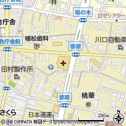 静岡県富士市蓼原54周辺の地図