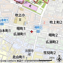 愛知県名古屋市昭和区曙町1丁目26周辺の地図