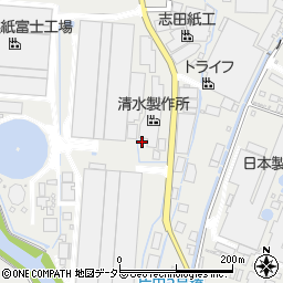静岡県富士市比奈515周辺の地図