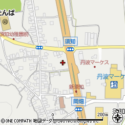 ローソン丹波須知店周辺の地図