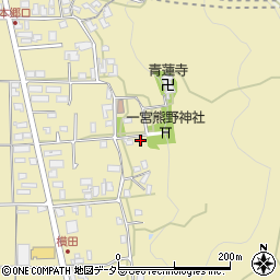 兵庫県丹波市氷上町横田408周辺の地図
