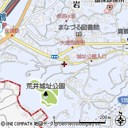 児童館前道祖神周辺の地図