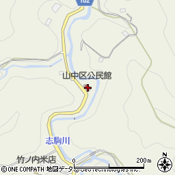 千葉県富津市山中793周辺の地図