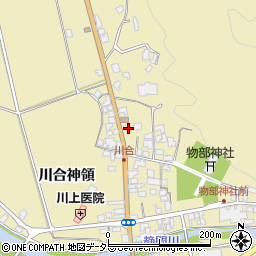 島根県大田市川合町川合神領1561周辺の地図