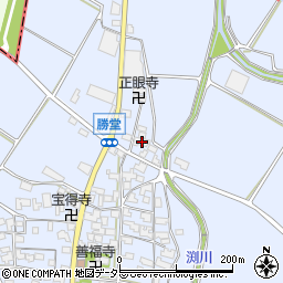 滋賀県東近江市勝堂町371周辺の地図