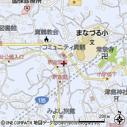 神奈川県足柄下郡真鶴町真鶴508周辺の地図