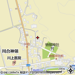 島根県大田市川合町川合神領1533周辺の地図