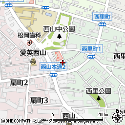山本理容館周辺の地図