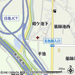 Ａ東郷町・金庫のトラブル対応　２４ｘ３６５安心受付センター周辺の地図