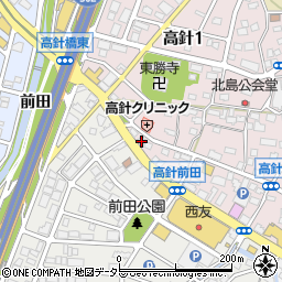 愛知県名古屋市名東区高針1丁目1702周辺の地図