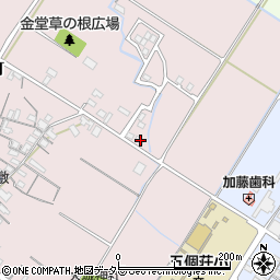 滋賀県東近江市五個荘金堂町266-2周辺の地図